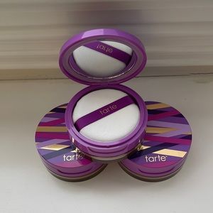 3x NEW Tarte Cosmetics Shape Tape setting powder in translucent tan-deep